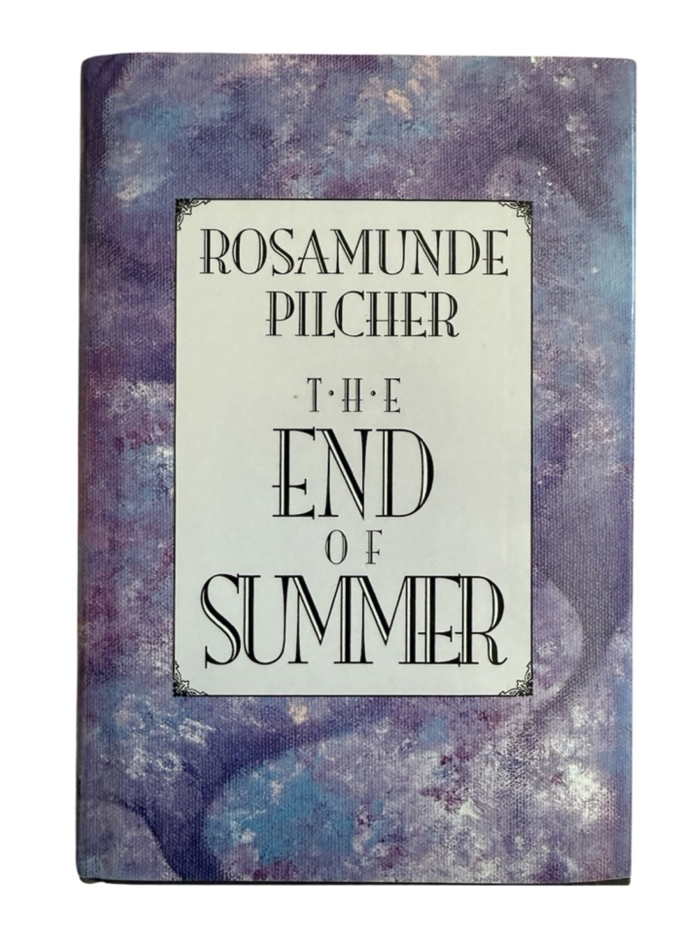 Rosamunde Pilcher "The End of Summer" Hardcover w Dust Jacket Large Print NEW